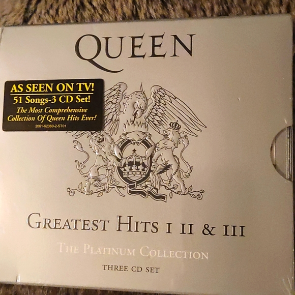 Queen Greatest Hits. The Platinum collection 1. 2. And 3 - Picture 1 of 2